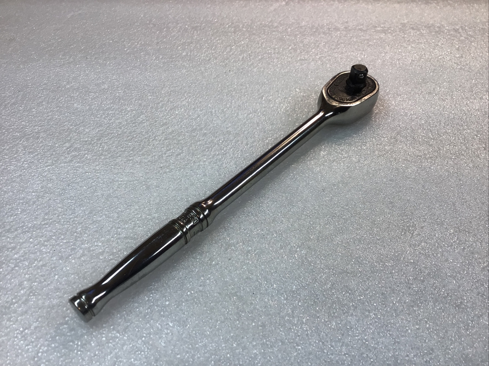 Snap-on#TML830 – 1/4” Dr., Chrome 6-1/2”Extra Long Handle Ratchet-USA-Rebuilt-