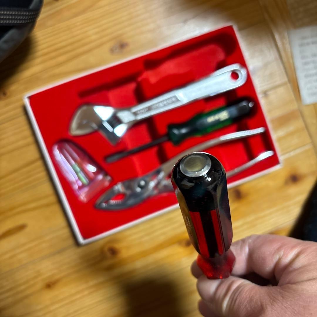 KTC monkey wrench pliers driver set mirror tool
