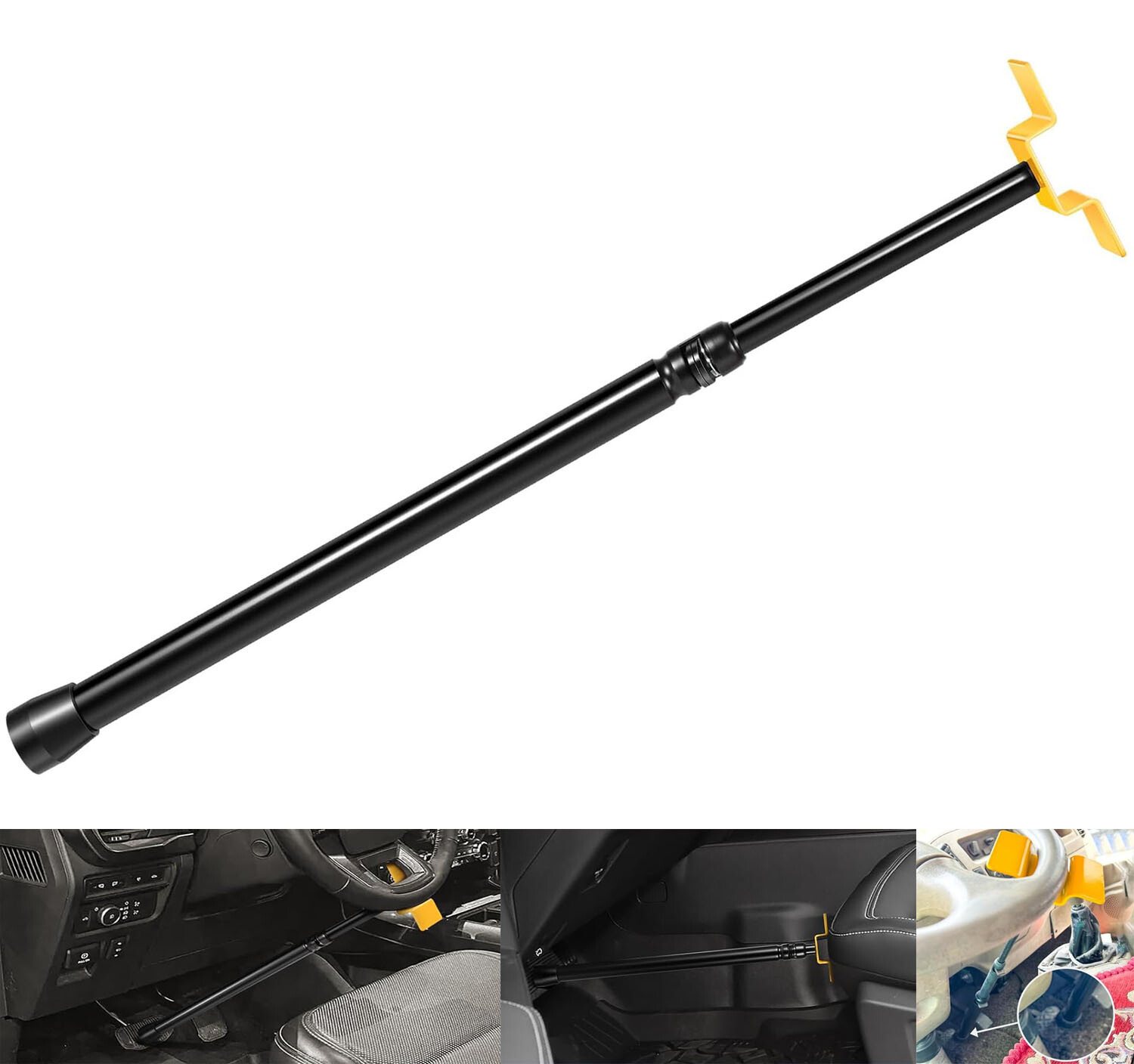 21520 Brake Pedal Depressor Tool Extends from 18-1/2″ to 34-1/2″ Fits Trucks