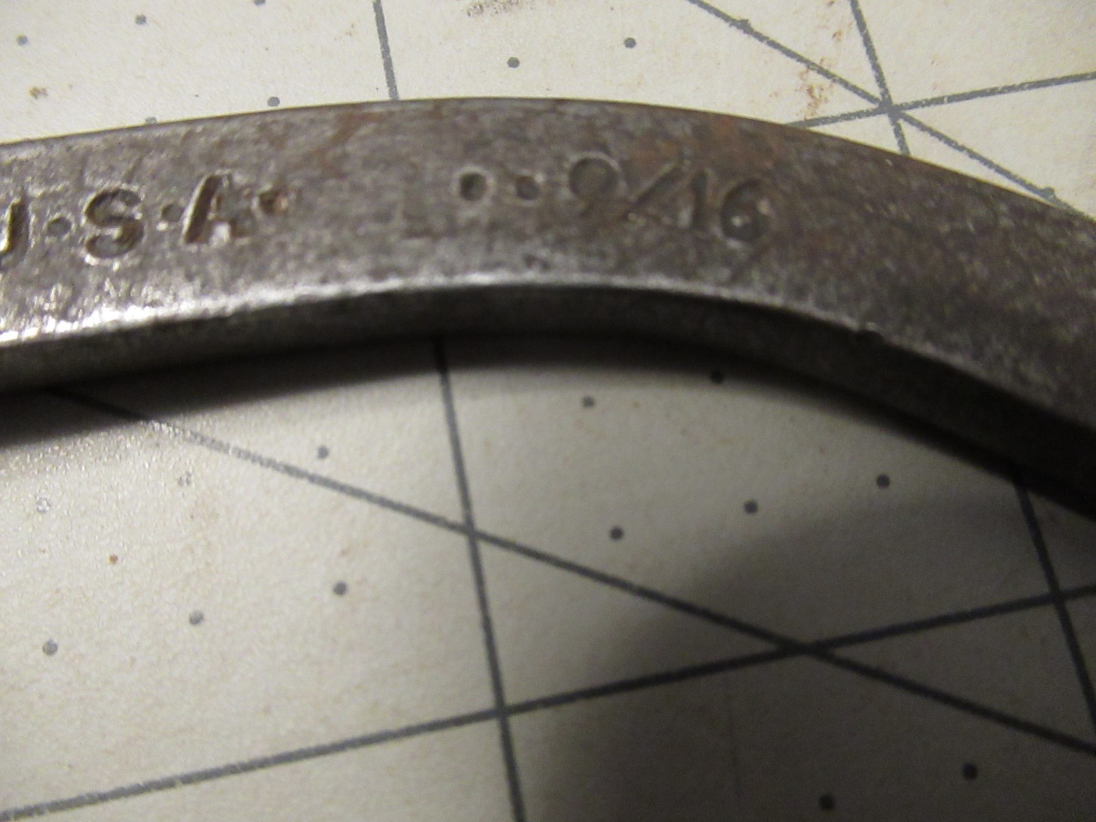 Plumb Tools 1730 5/8″ x 9/16″ SAE Box Wrench 12 Point USA