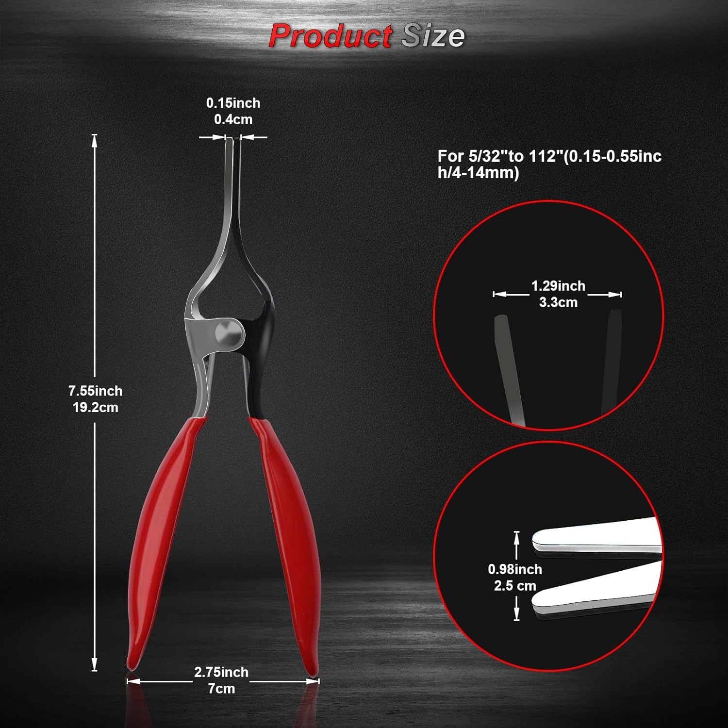 Automotive Hose Remover Pliers – Effortlessly Disconnect and Remove Vacuum Lines