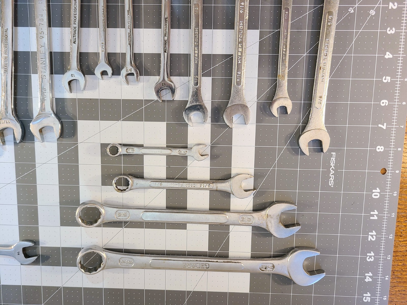 STANLEY, ALLTRADE, SAE/METRIC etc. Open-ended Combo Wrenches Lot, Pick any Size