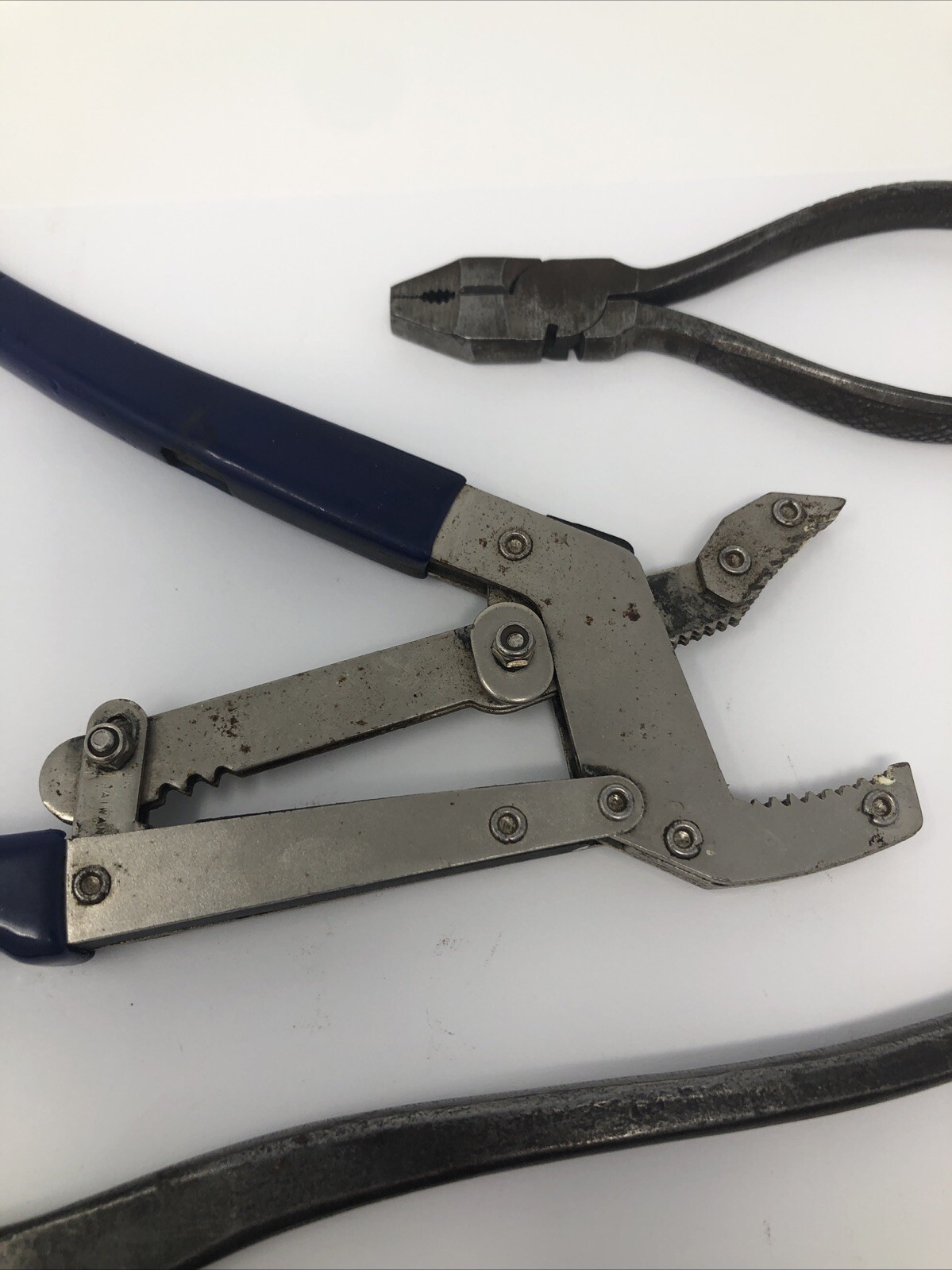Lot Of 3 Vintage Tools Pliers Battery Terminal Alltrade Allgrip 040098