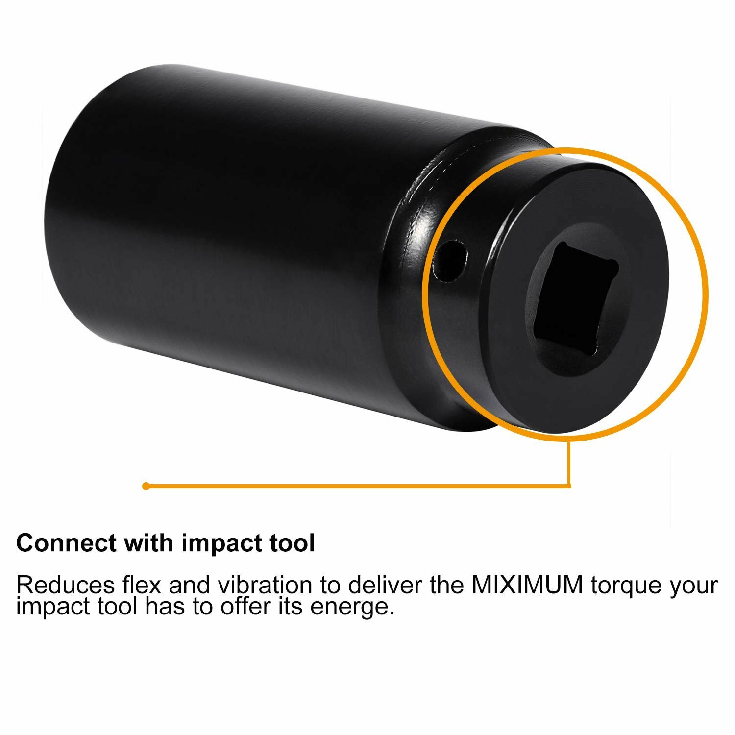 19mm Harmonic Balancer Socket Tool for Hex Pulley Damper Bolt Honda Engine