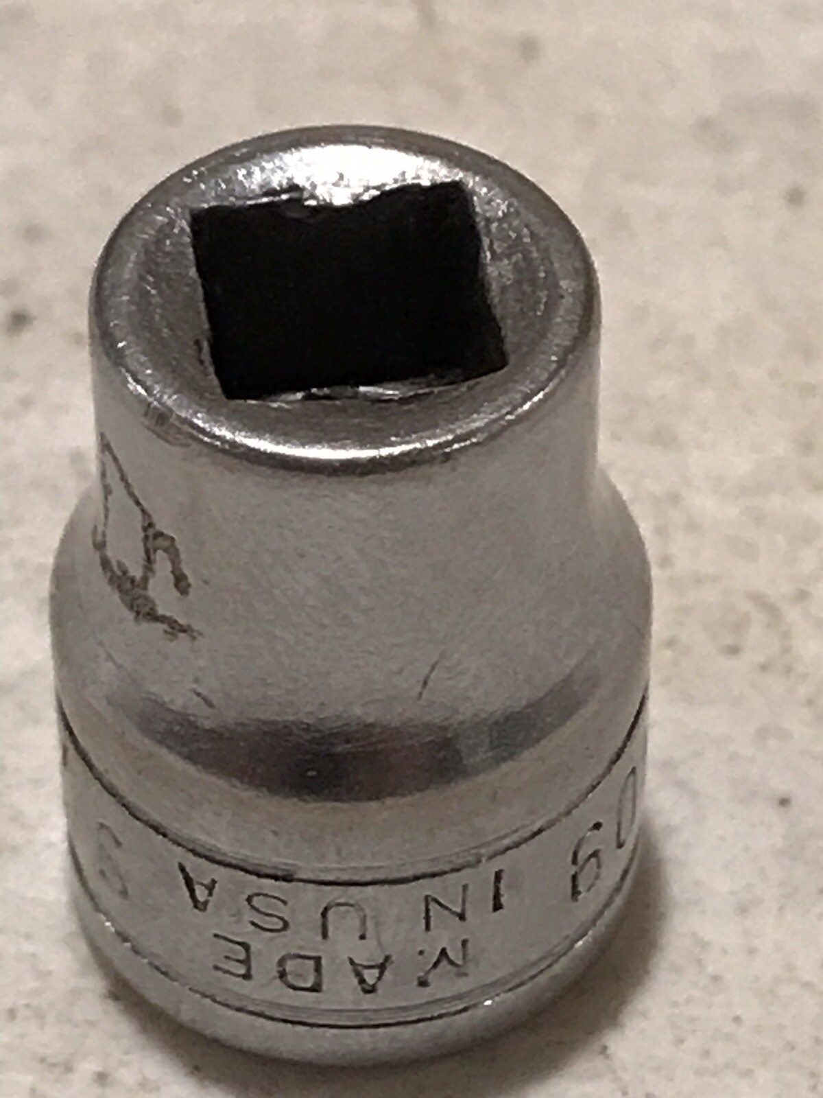 Snap-on Tools 9/32» Internal Pipe Plug Socket, 3/8” Drive, PP409