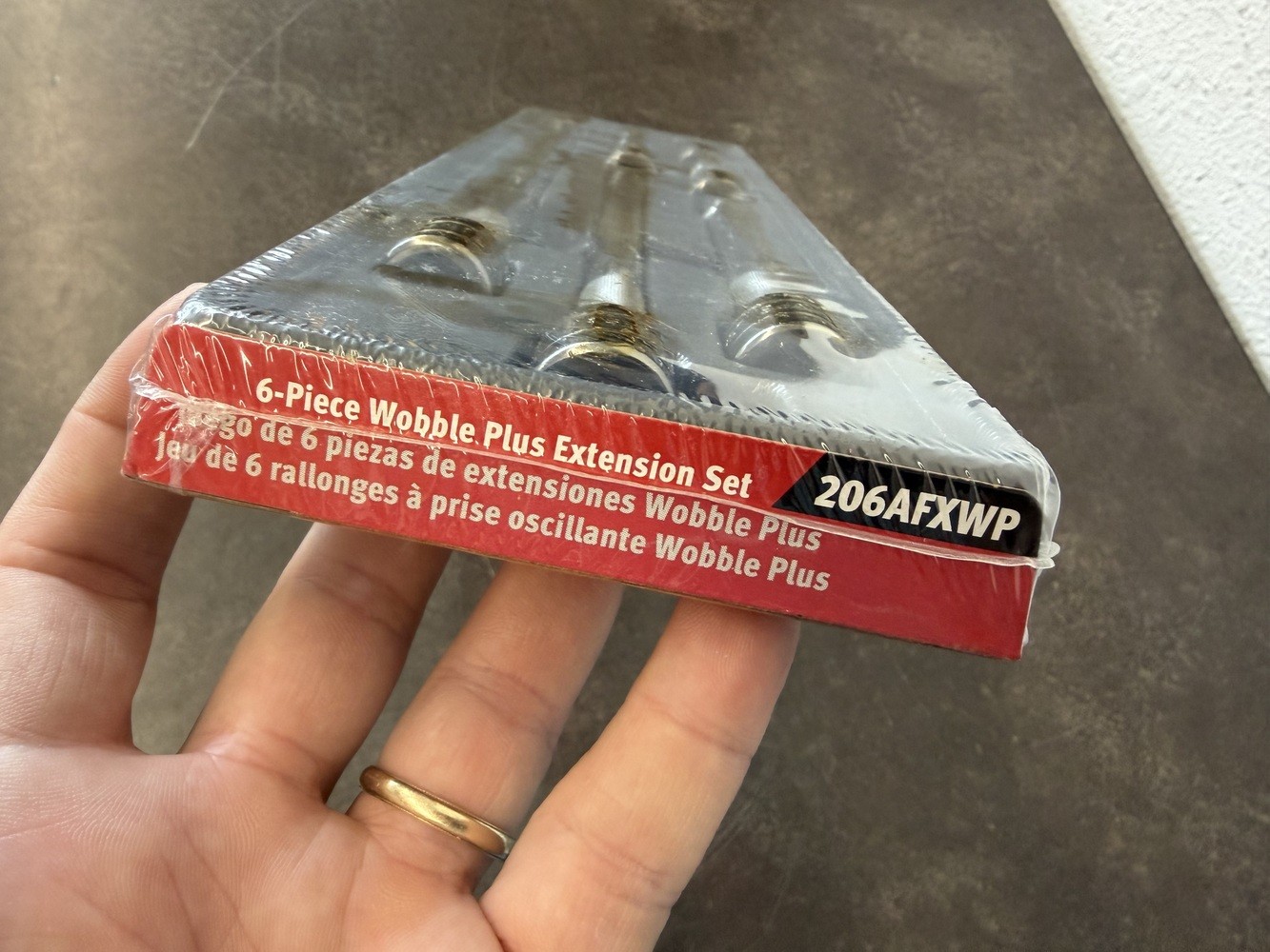 Snap-On 6pc Wobble Plus Extension Set 206AFXWP (1110609)