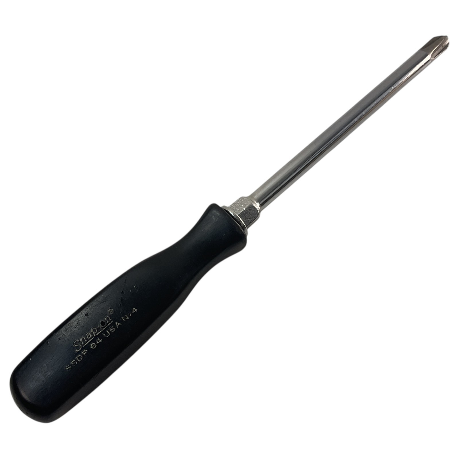 Snap-On Phillips Screwdriver #4 SSDP64 Black Hard Handle As Pictured Mechanic