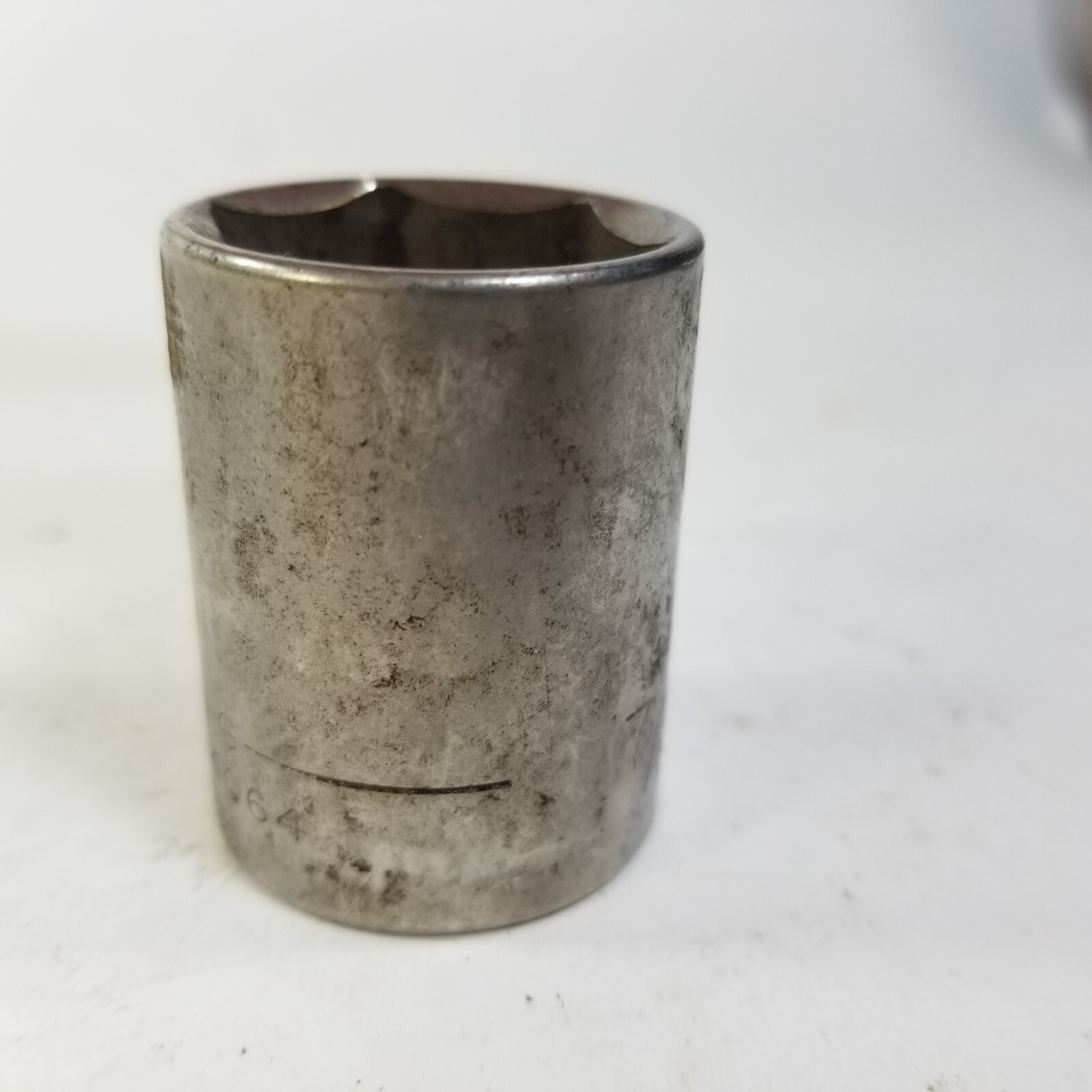 Craftsman Vintage 7/8″ 6 Point 1/2″ Drive Shallow Socket 44064 G Made in USA