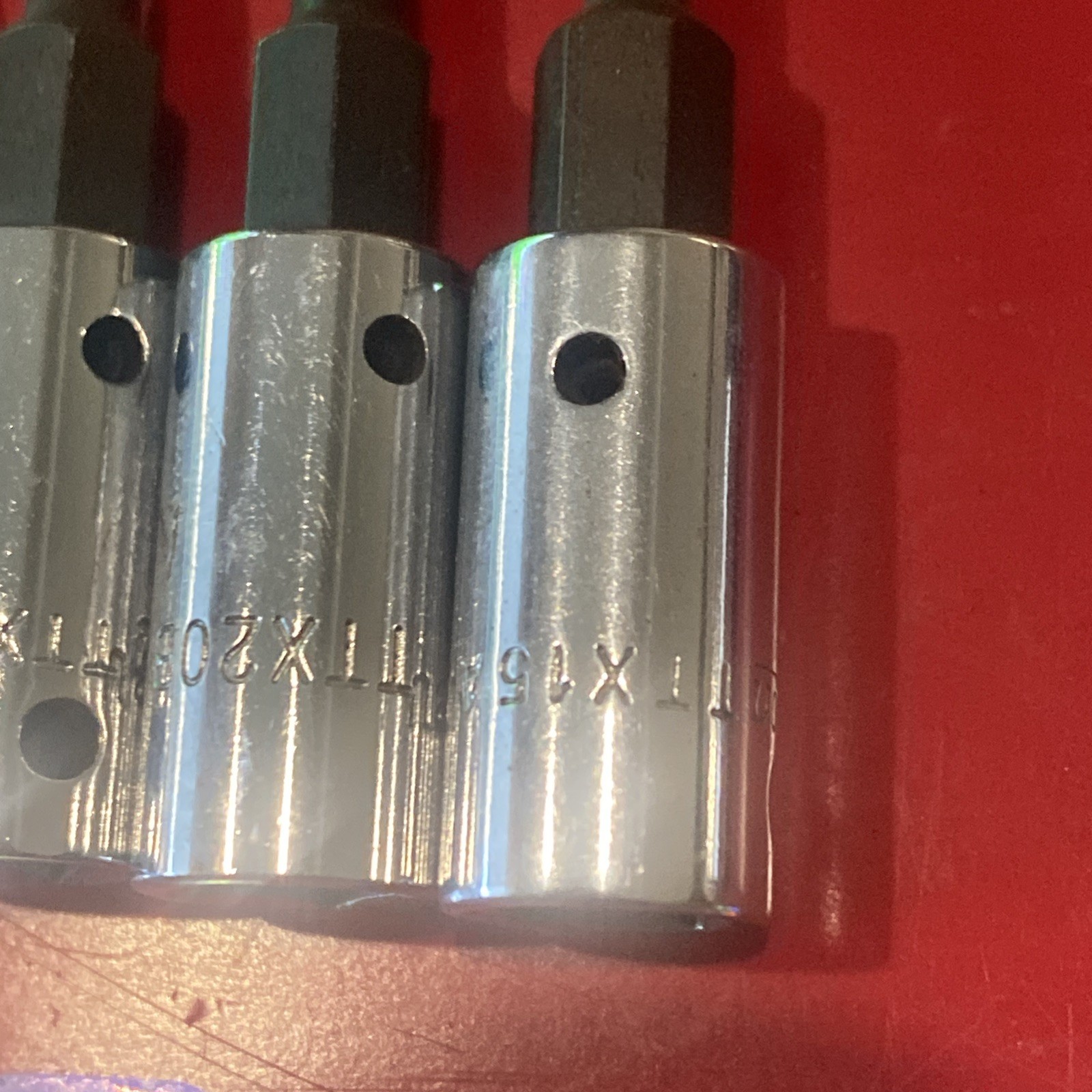 SNAP ON FTX, TMA, TTX 1/4” & 3/8″ DRIVE TORX SOCKET SET 14 PIECE LOT NICE