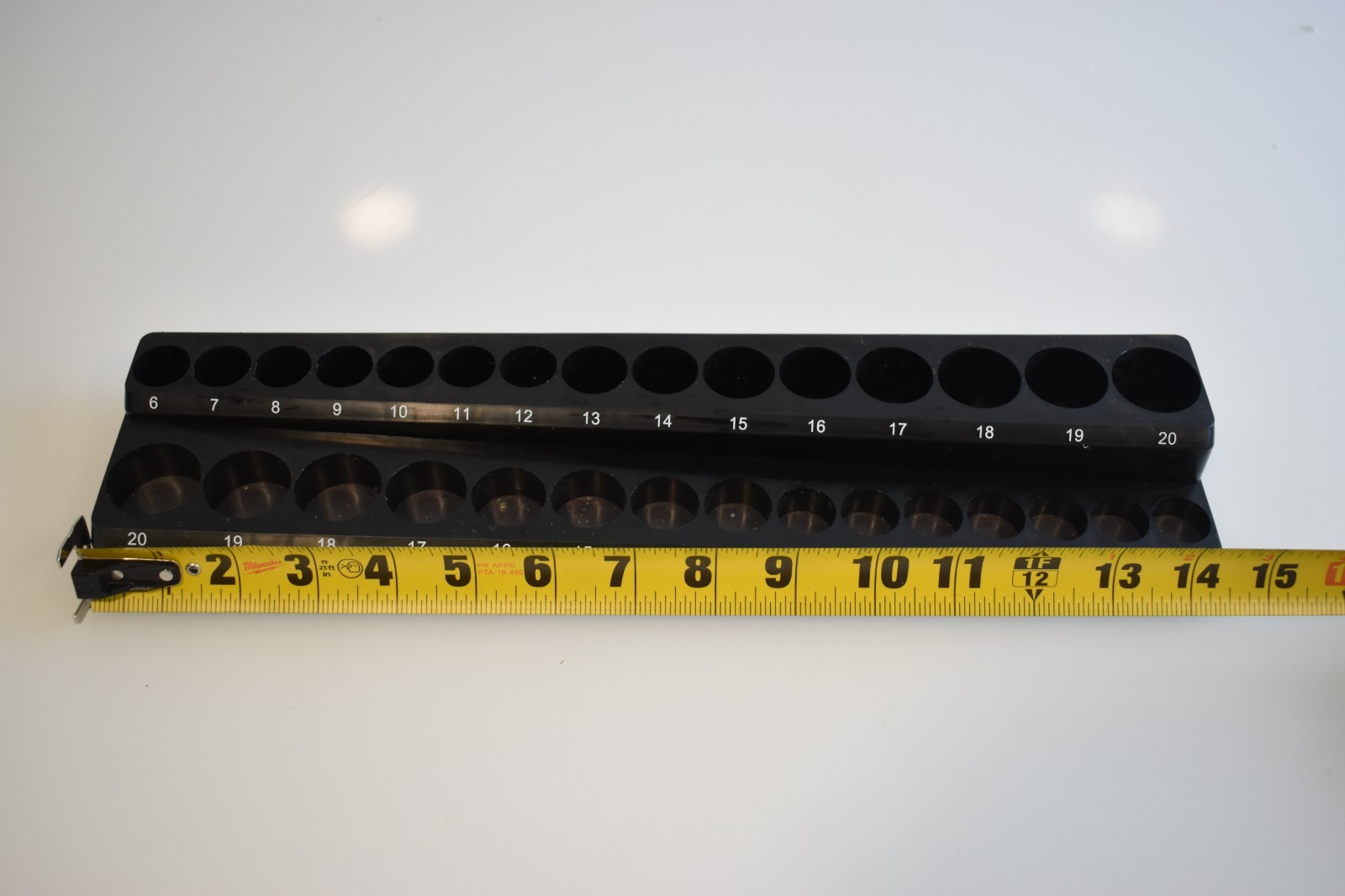 Ares Tools 30 piece Magnetic Metric Socket holder Shallow and Deep