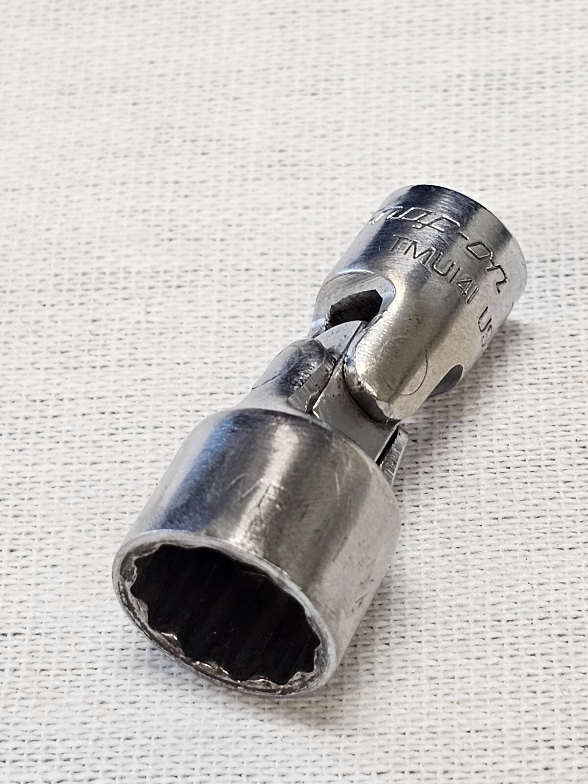Snap-on 7/16″ Standard Swivel Socket Sae 12 Point TMU141 1/4″ Drive USA