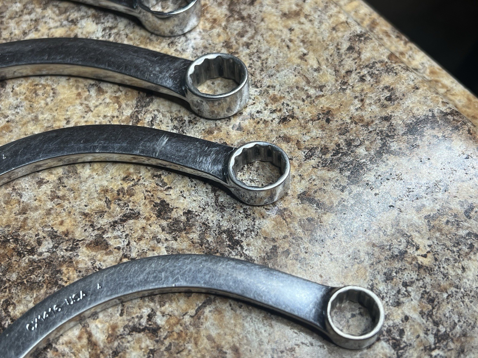 SNAP ON 5PC 12-POINT SAE Drive Half-Moon Box Wrench Set 7/16″ to 15/16″