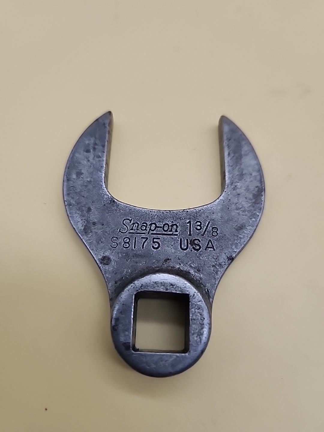 Snap-on Tools 1-3/8” SAE Crowfoot Wrench 1/2” Drive S8175 USA
