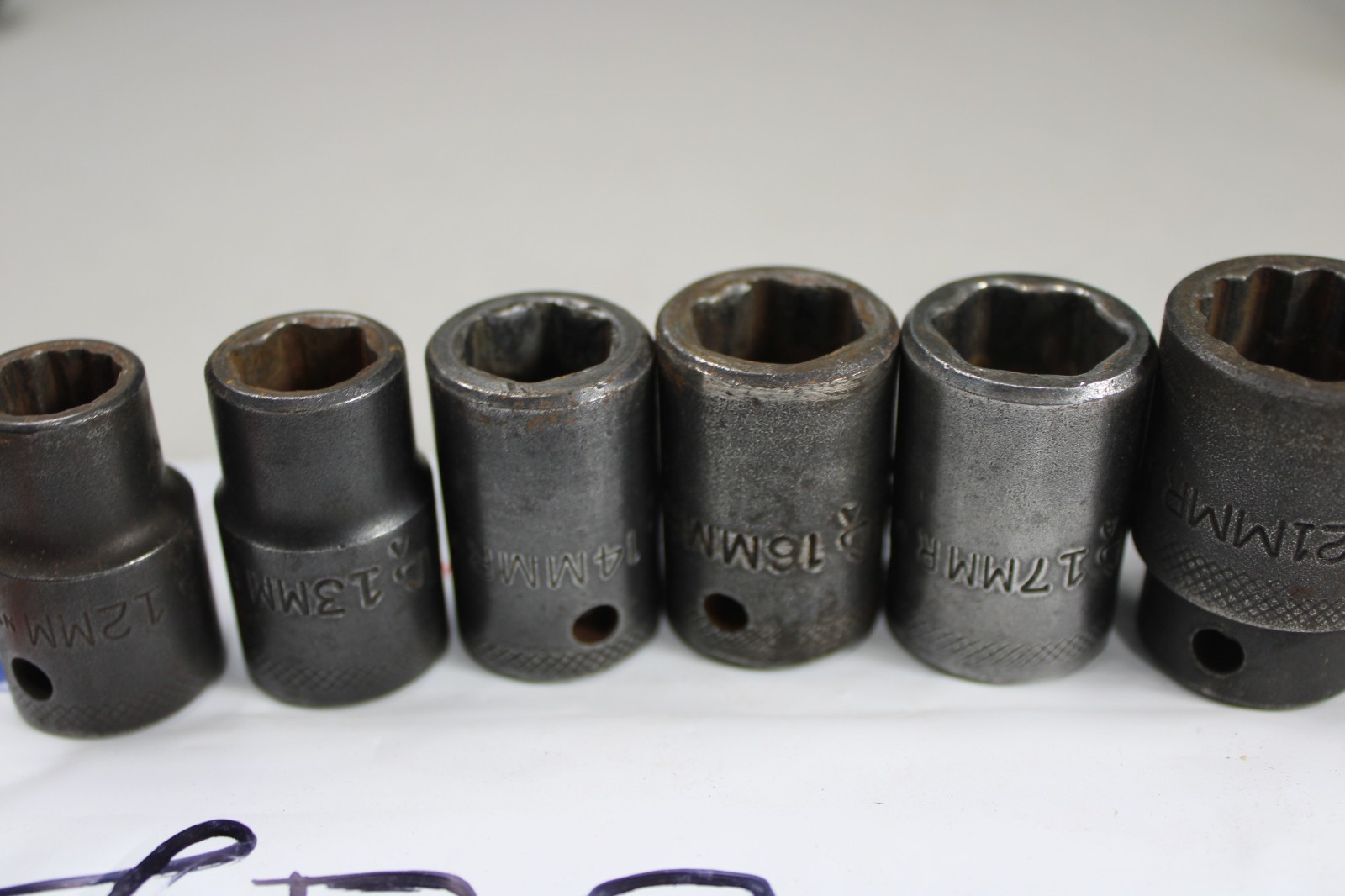 MAC Tools 7PC VP6 Metric 10mm-17mm 21mm 22mm Impact Socket Set 1/2” Drive 6PT 12