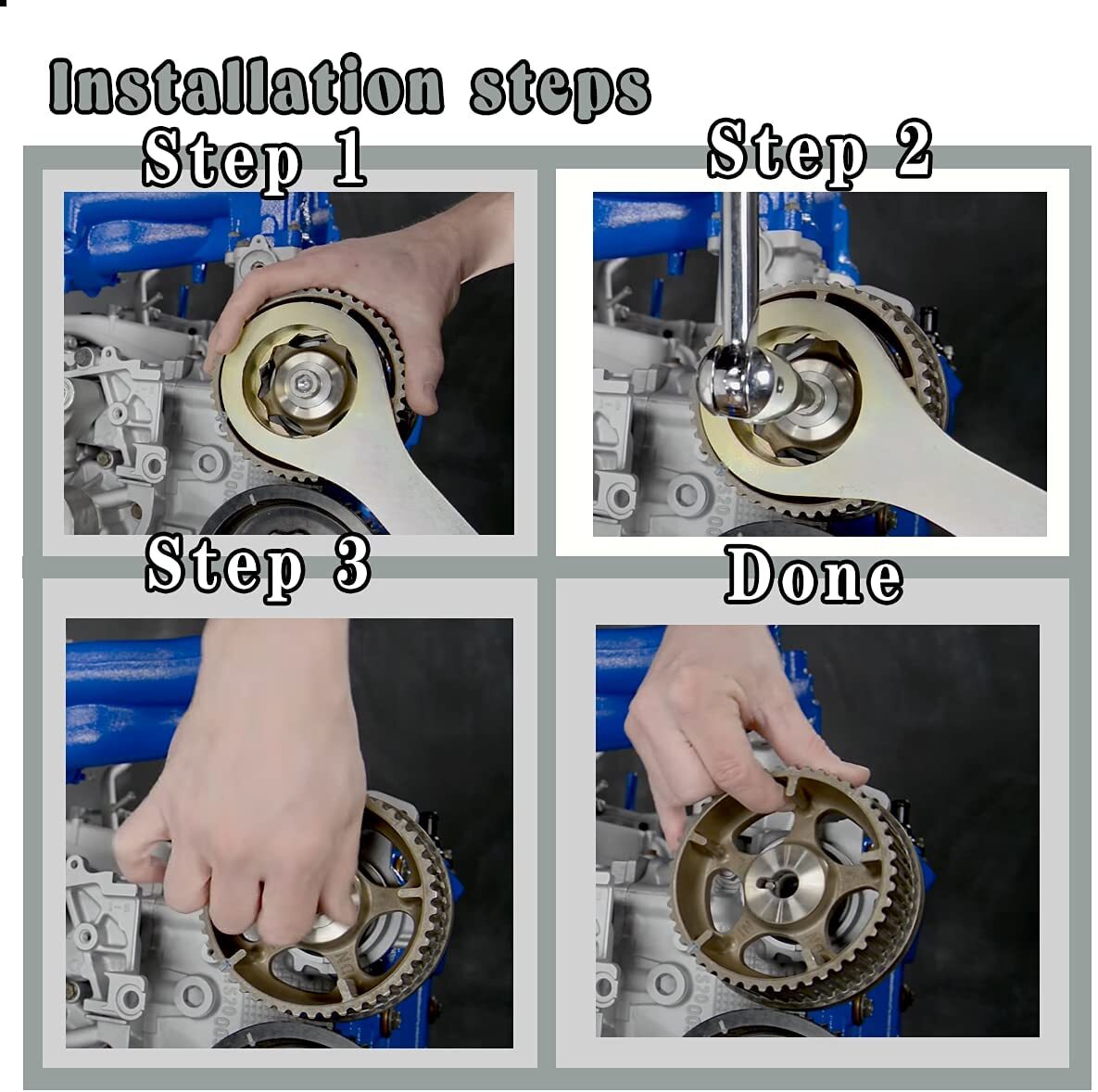 STD Intake/Exhaust Cam Sprocket Holding Wrench Tools for Subaru Impreza WRX STI