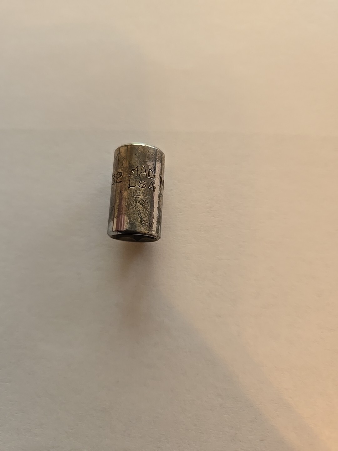 Mac Tools 1/4″ Drive 11/32″ 6PT SAE Shallow Chrome Socket USA Ugly M116R