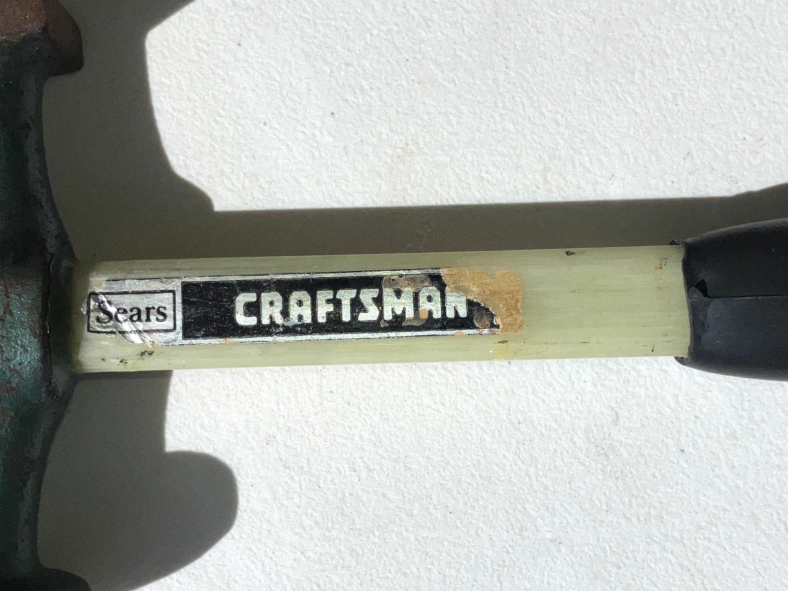 USED Sears Craftsman 10.5 in auto body repair hammer fiberglass handle 10 1/2″