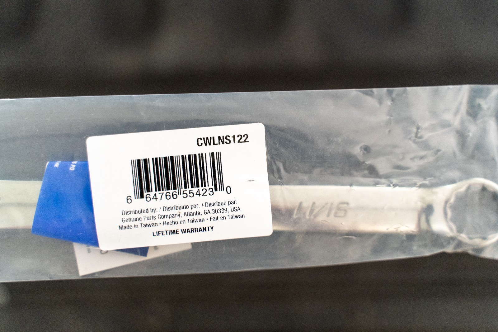 Napa Carlyle 12 Point Combination Wrench 11/16 Brand New CWLNS122