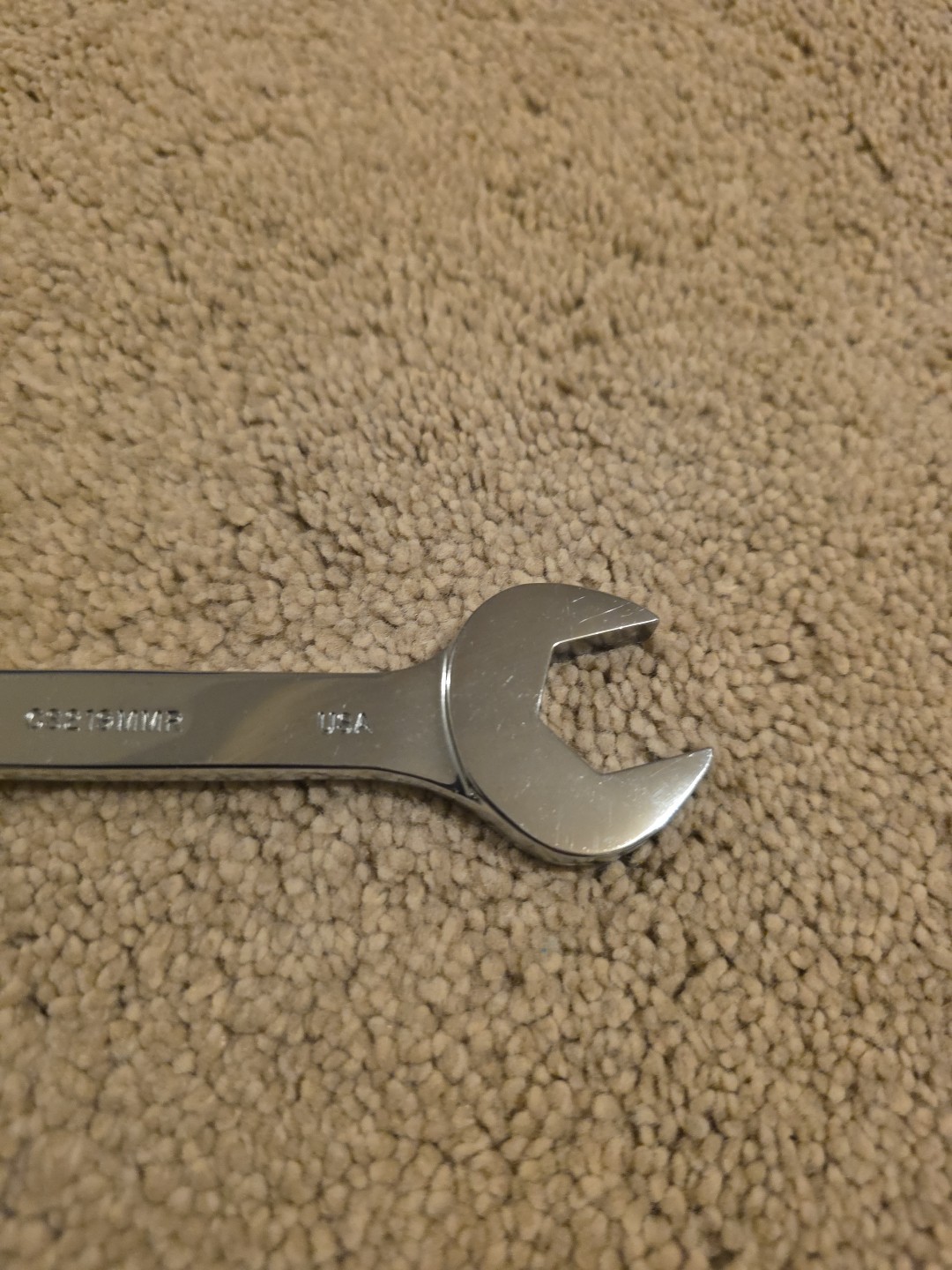 MAC Tools USA CS219MMR 19mm 12 Pt Stubby Chrome Combination Wrench Spanner