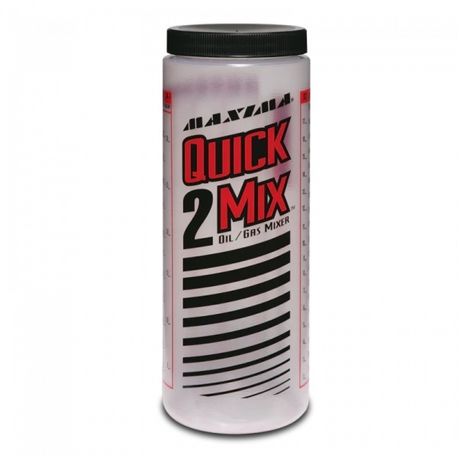 Maxima Racing 10120, One 2-Stroke Mixing Bottle Quick 2 Mix oz mL/CC Ratio