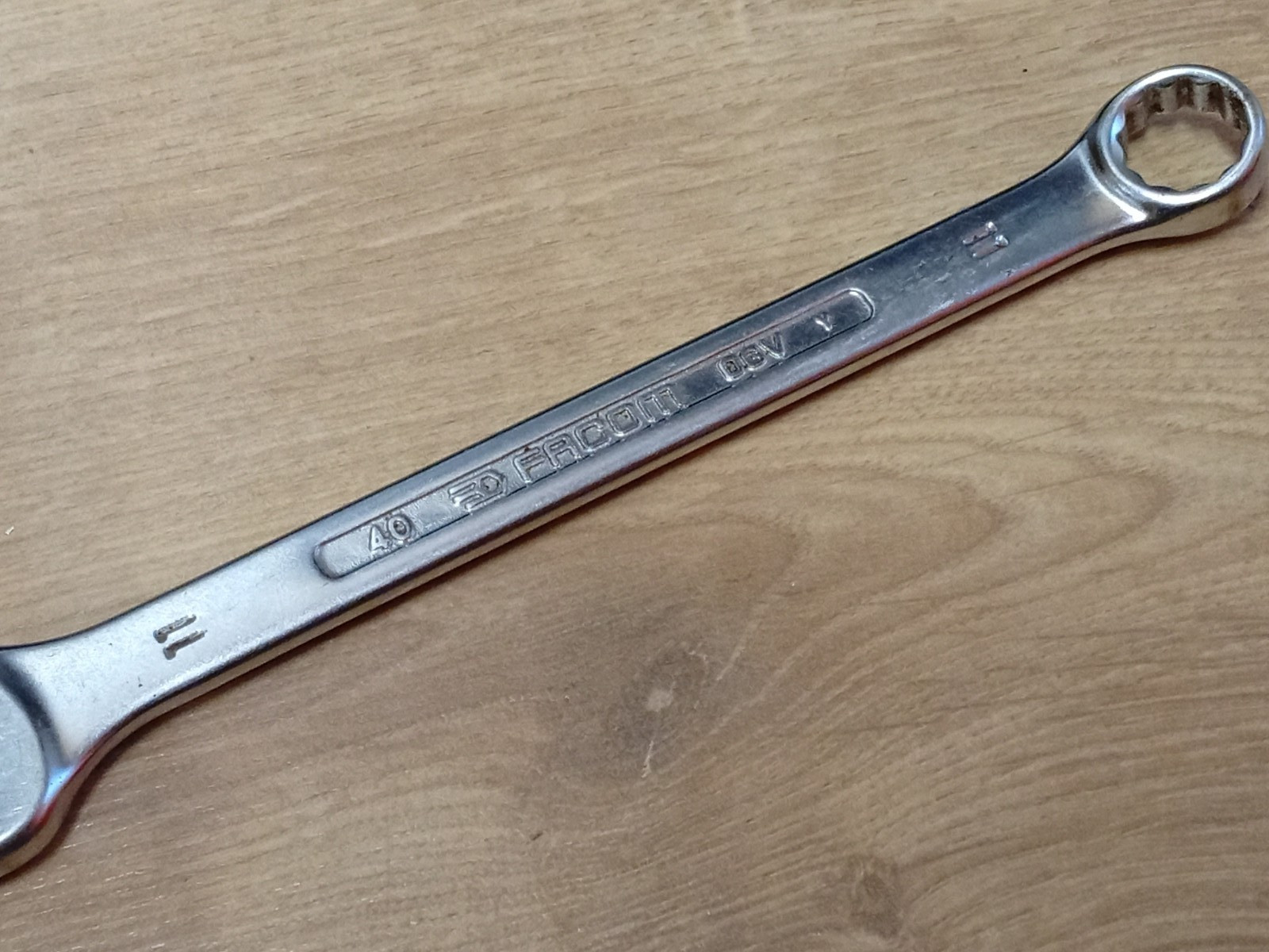 Facom No40, 11mm, OGV Combination Spanner, Made In France