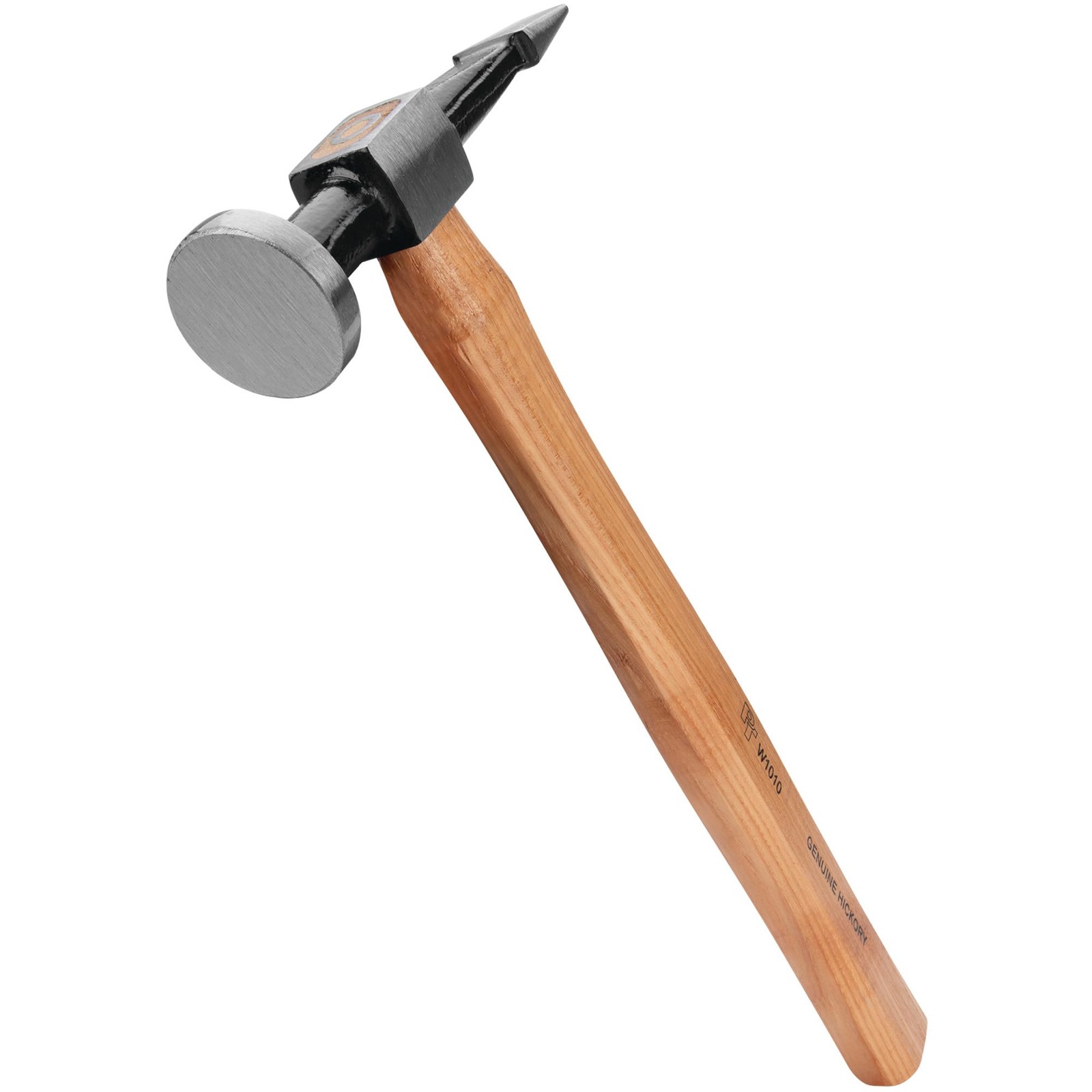 Performance Tool W1010 Straight Pein Finishing Hammer, Silver/Brown
