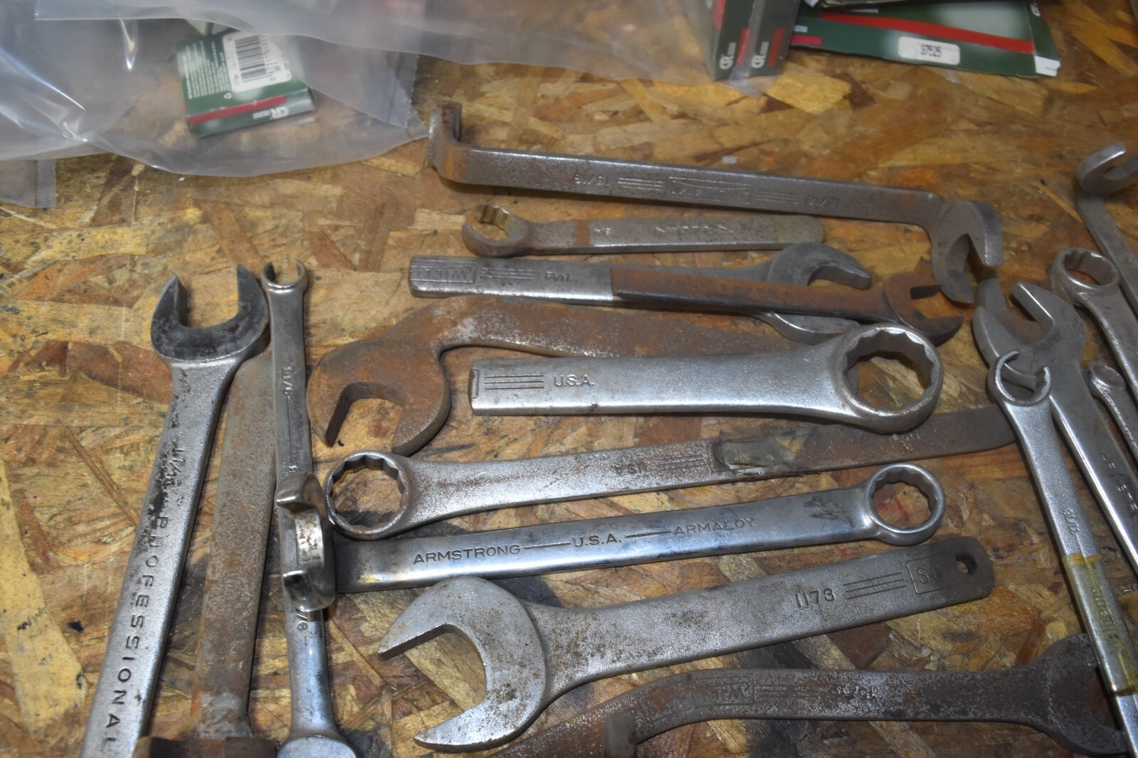 LOT OF 23 CUSTOM BENT PUMP WRENCHES FOR INDUSRIAL PUMPS FREE SHIPPING