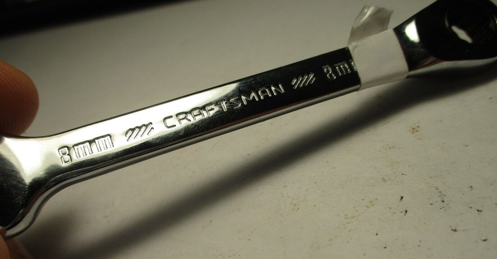 Craftsman CMMT42568 Metric 8mm 12 Point Ratcheting Combination Wrench New