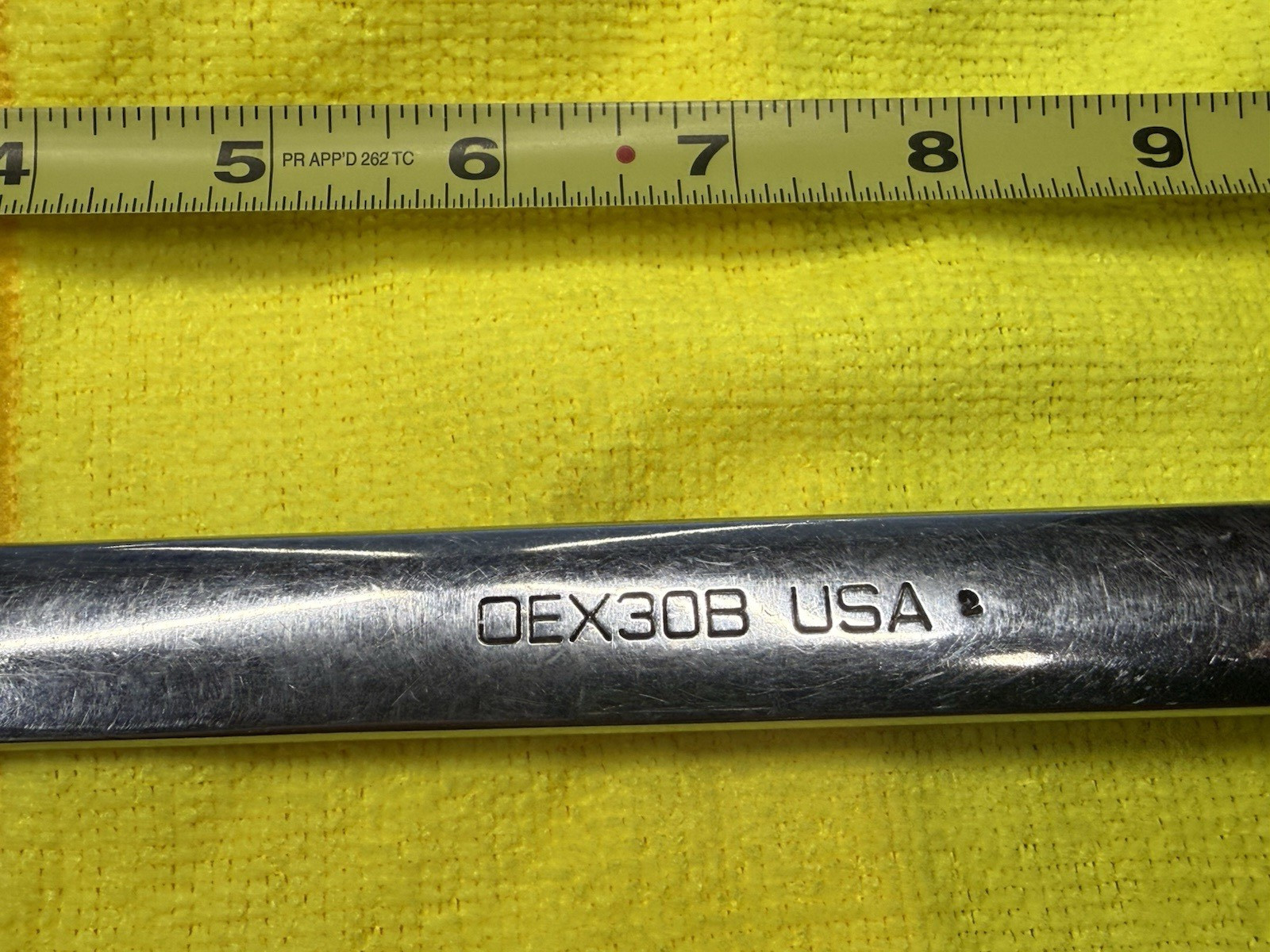 SNAP ON TOOLS NO. OEX30B SAE 15/16″ FLANK DRIVE 12-PT COMBINATION WRENCH
