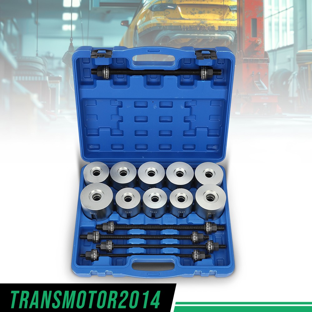 Universal Press & Pull Sleeve Kit 27 PCS Bush Bearing Removal Insertion Tool Kit