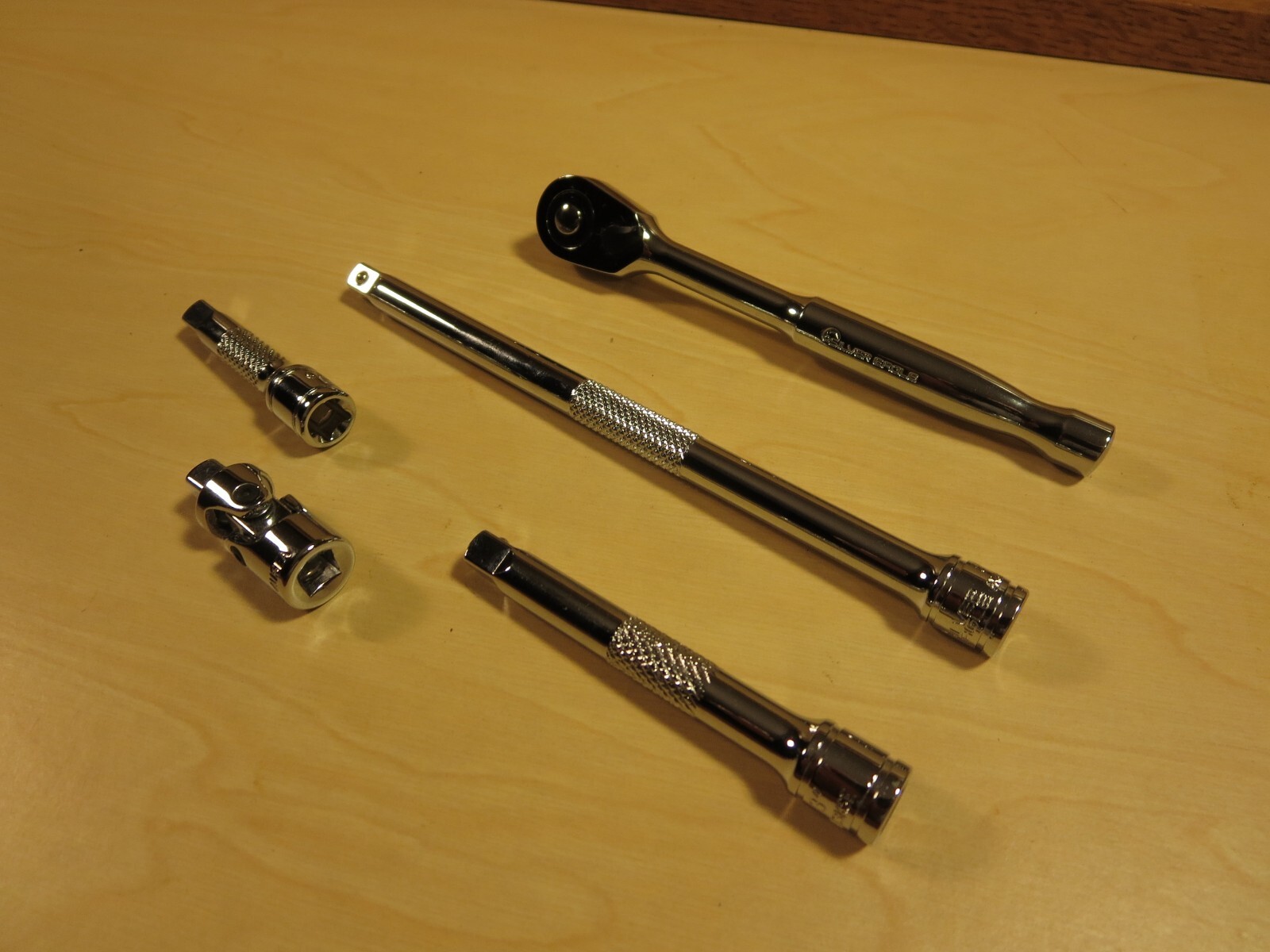 MATCO SILVER EAGLE 1/4″ DRIVE 5-PC Ratchet extensions and universal