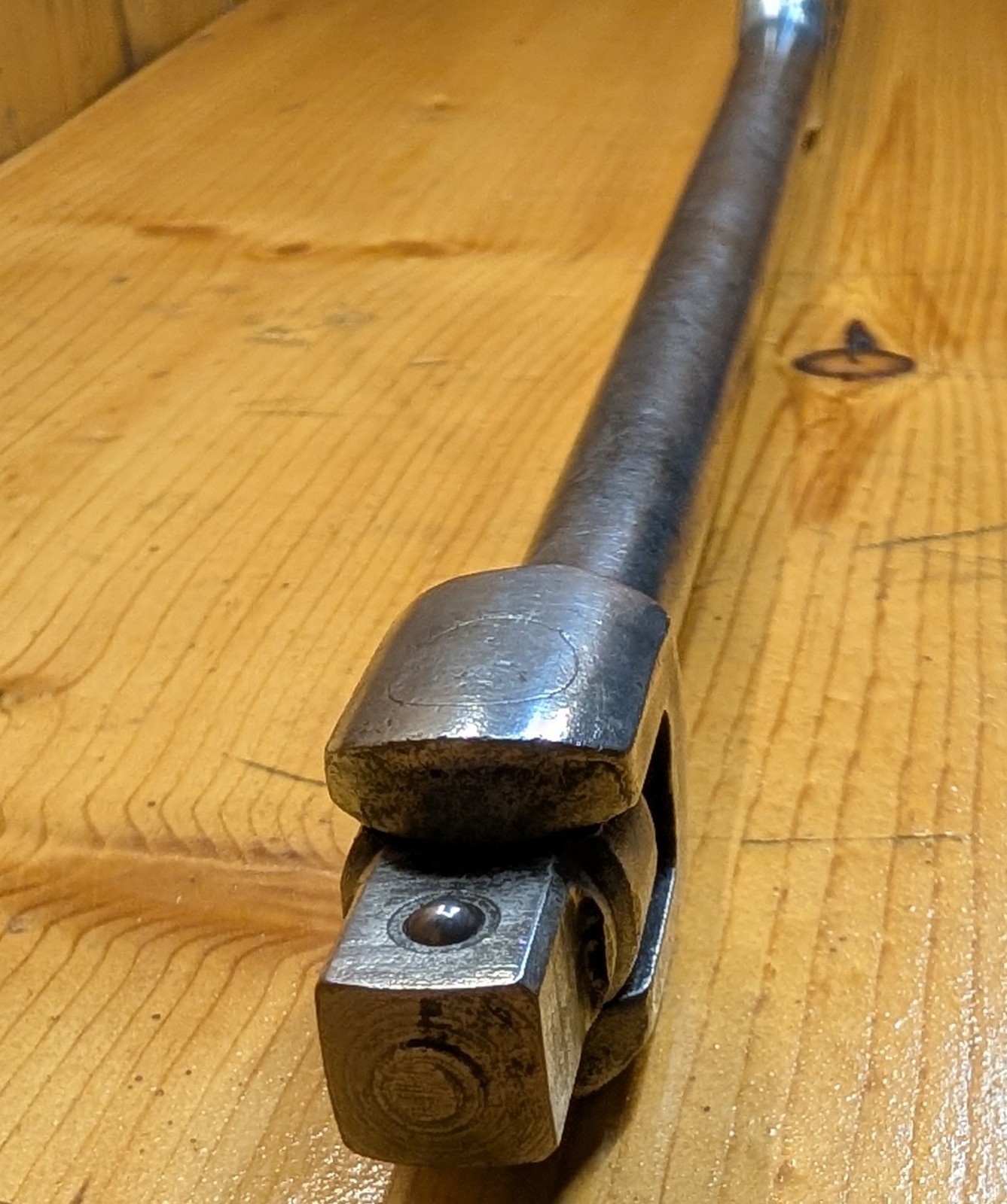 Vintage PLOMB 5467 1/2″ Drive Breaker Bar Pebble Finish PLVMB USA *READ*