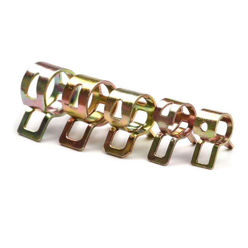 50/75Pcs Hose Spring Clips/Pliers Fastener Kit Fuel Line Water Pipe Tube Clamps
