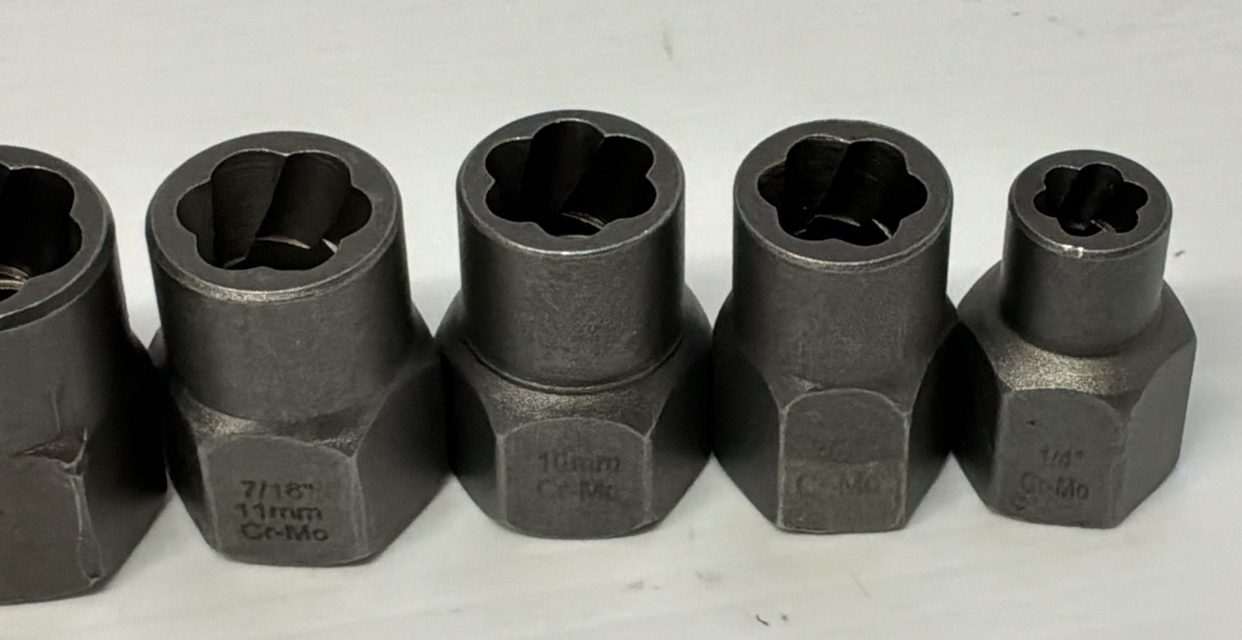 bolt extractor set (see pictures)