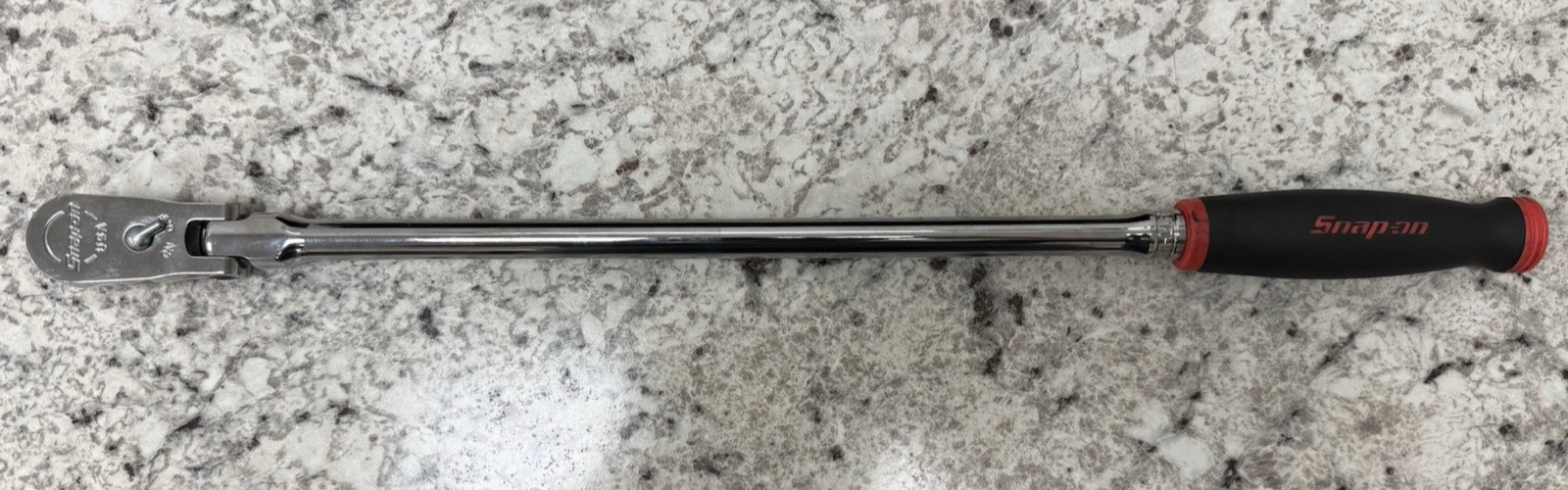 Snap-On Tools FHLLF80 Extra Long Handle 3/8″ Drive Flex Ratchet Soft Grip