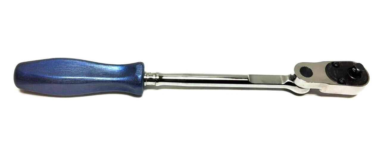 Snap-on 1/4″ drive Power Blue Multi-Position Indexible Ratchet THD72MP NEW