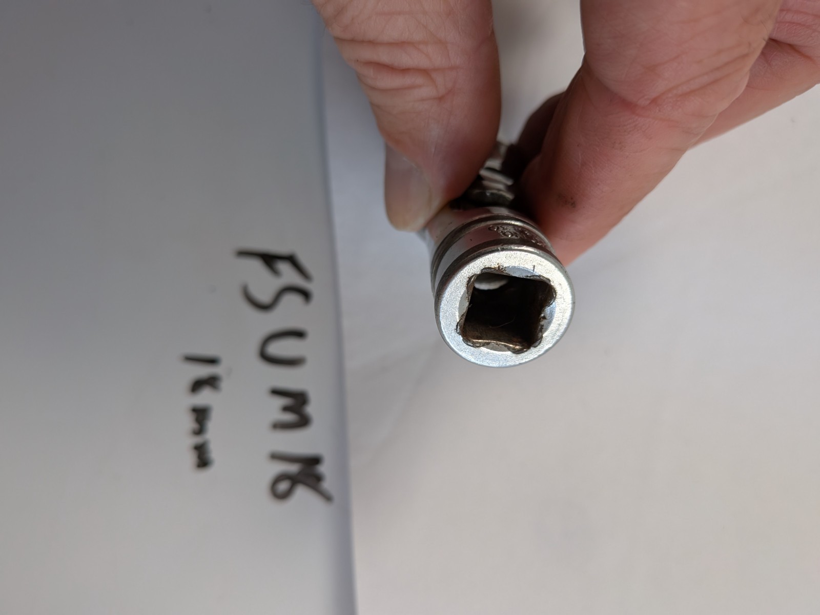 Snap-on FSUM18 18mm Universal Socket 3/8 Drive w8b1 grn