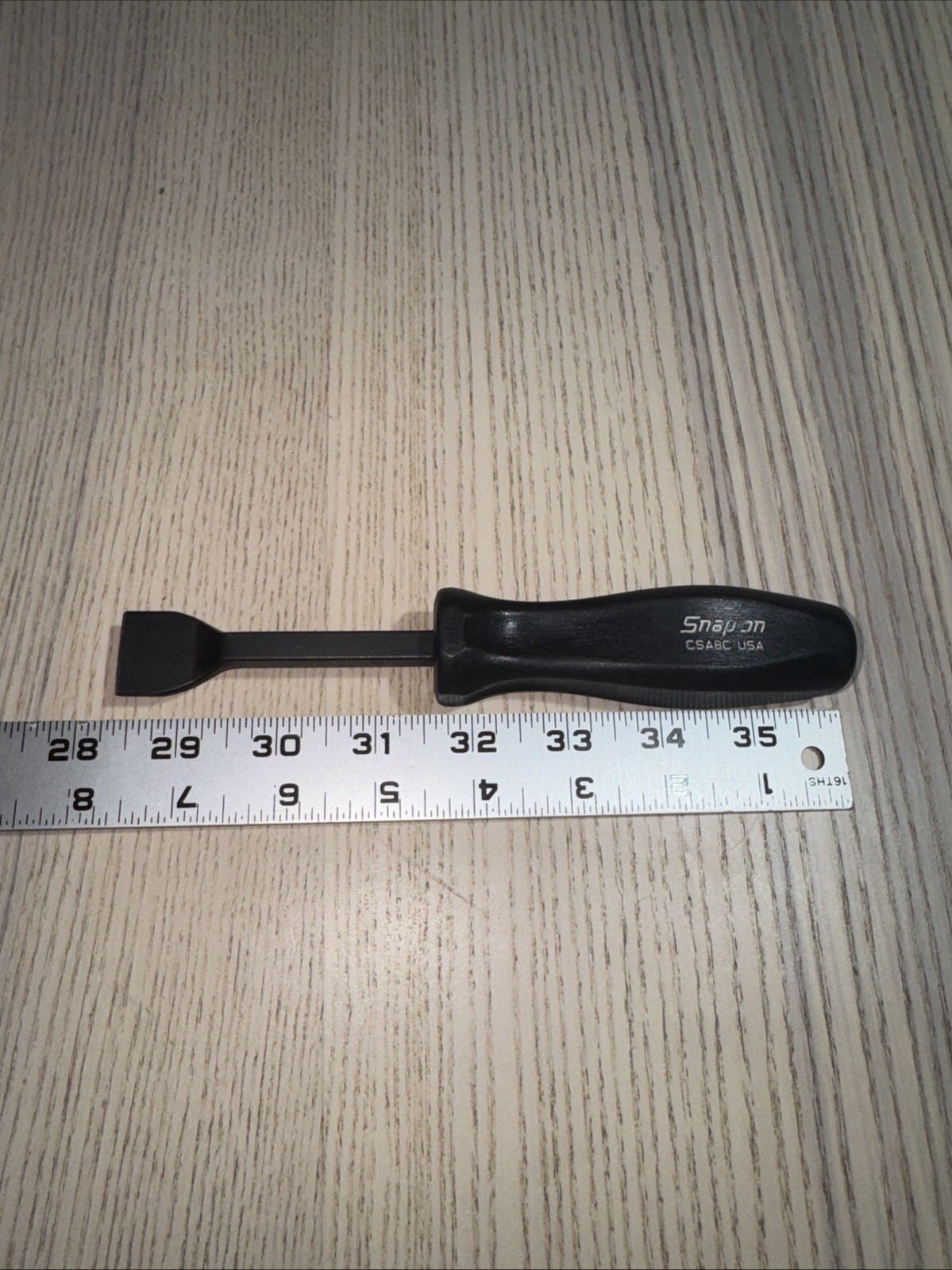 Snap-on CSABC Black Rigid Carbon Scraper USA Hand Tool 7.5″