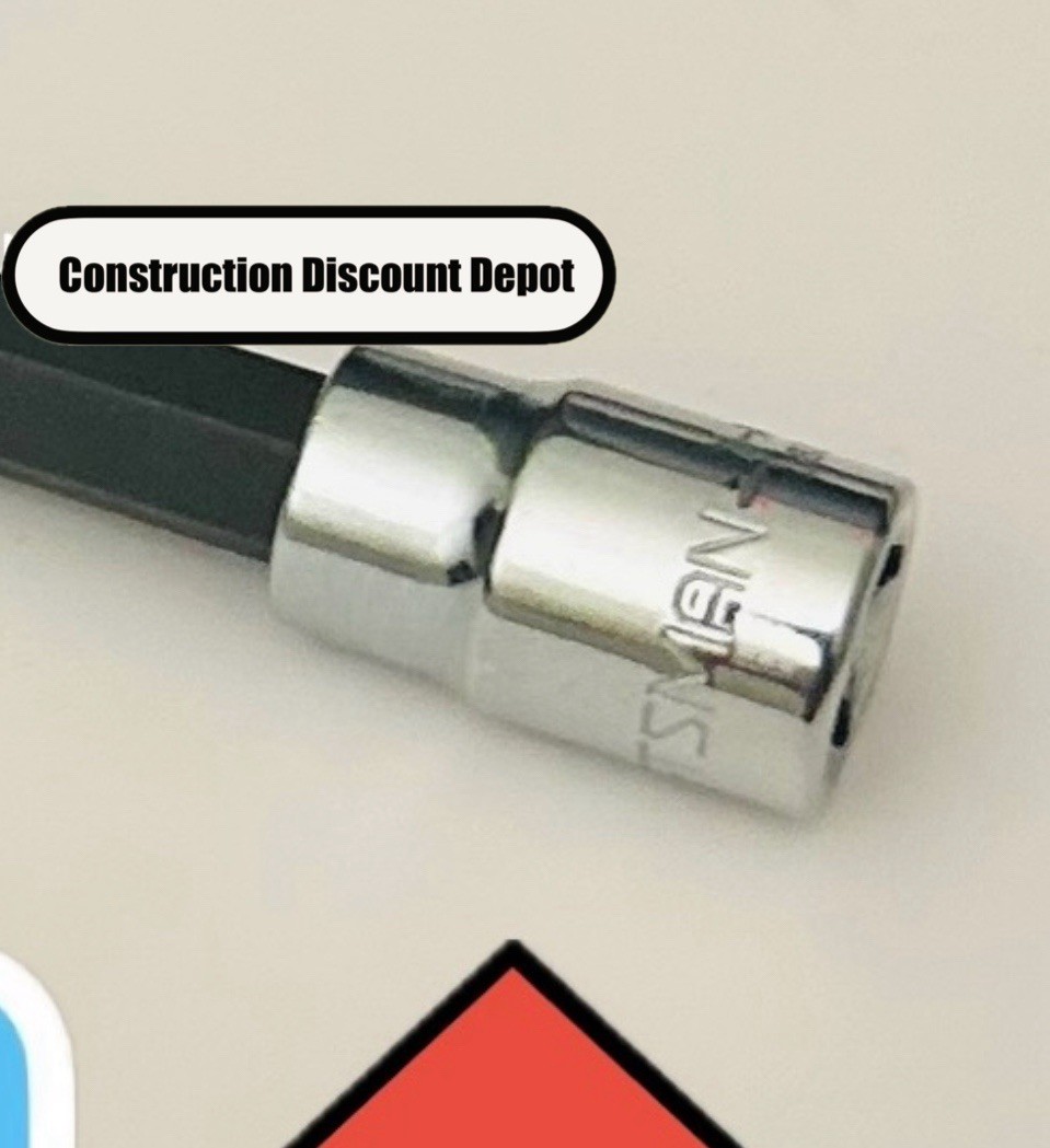Craftsman Sockets 1/4″ Drive 4-3/4″ LONG 3/16″ In. Hex Allen Bit Socket 1762