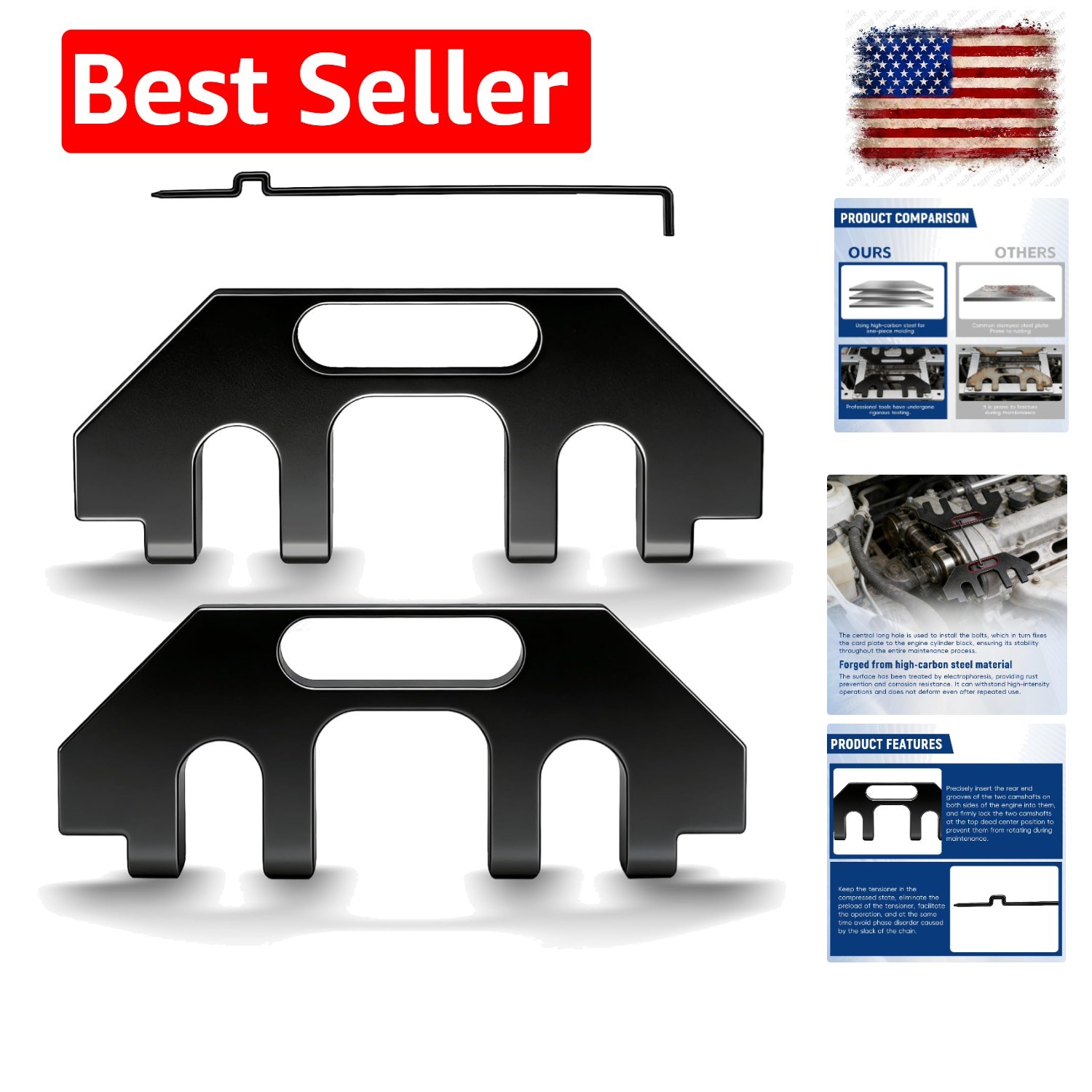 Camshaft Holding Tool Kit Set Timing Alignment Holder Tool Kit Replacement fo…