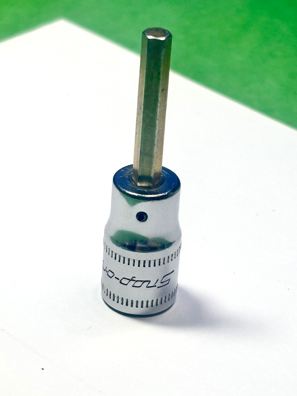 Snap-On Tools Metric 1/4″ Drive 4MM Standard Hex Bit Socket Driver TMAM4
