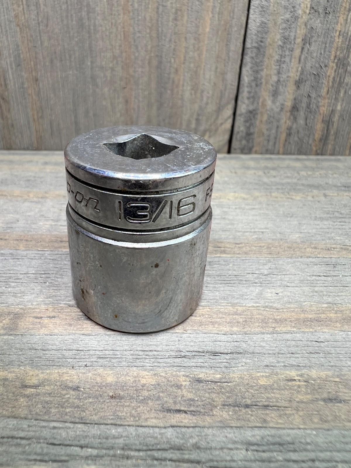 Snap-on FS261 USA 3/8 Drive 6 Point 13/16 Socket Standard Tool SNAP ON X128
