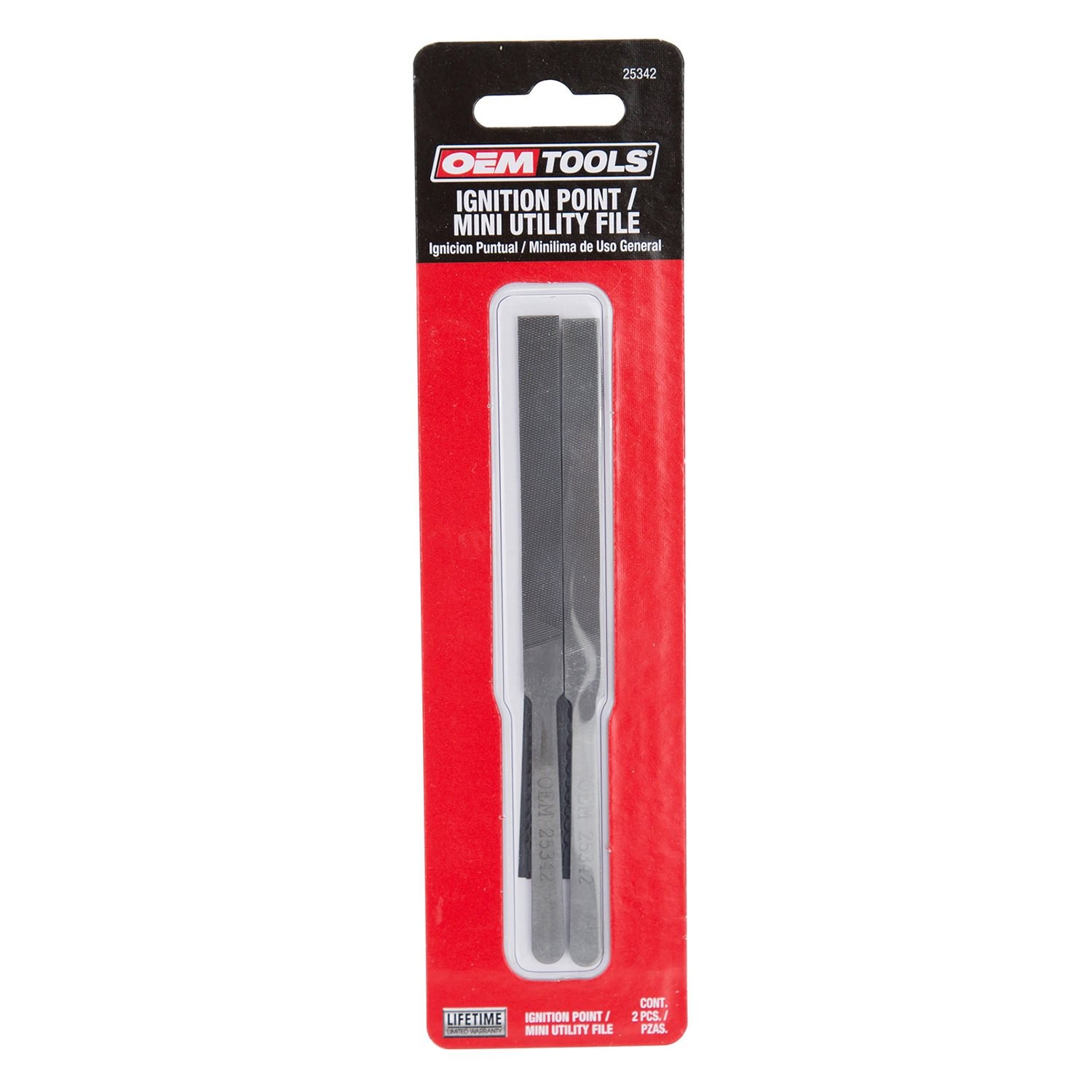 OEMTOOLS 25342 2-Piece Ignition Point and Utility File