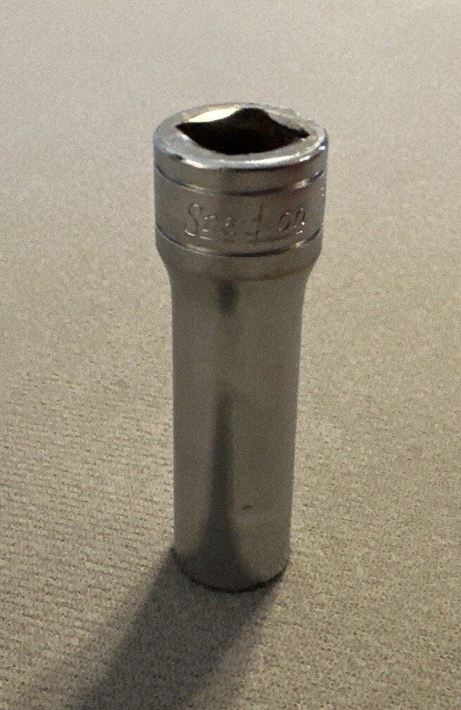 Snap On Tools SFS-121 3/8″ Deep Chrome Socket 3/8” Drive 6 Point USA SFS121