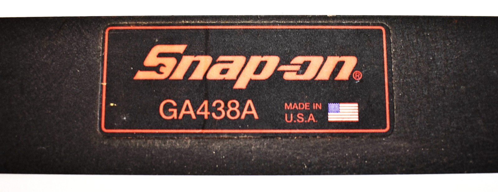 Snap-On Straight Edge GA438A Precision 24″ Metal 1/4″ x 1-1/2″ + Protector VG