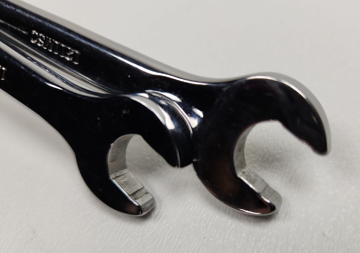 Lot of 2 Williams Supercombo Combination Wrench 10mm 1210MSC & 11mm 1211MSC USA