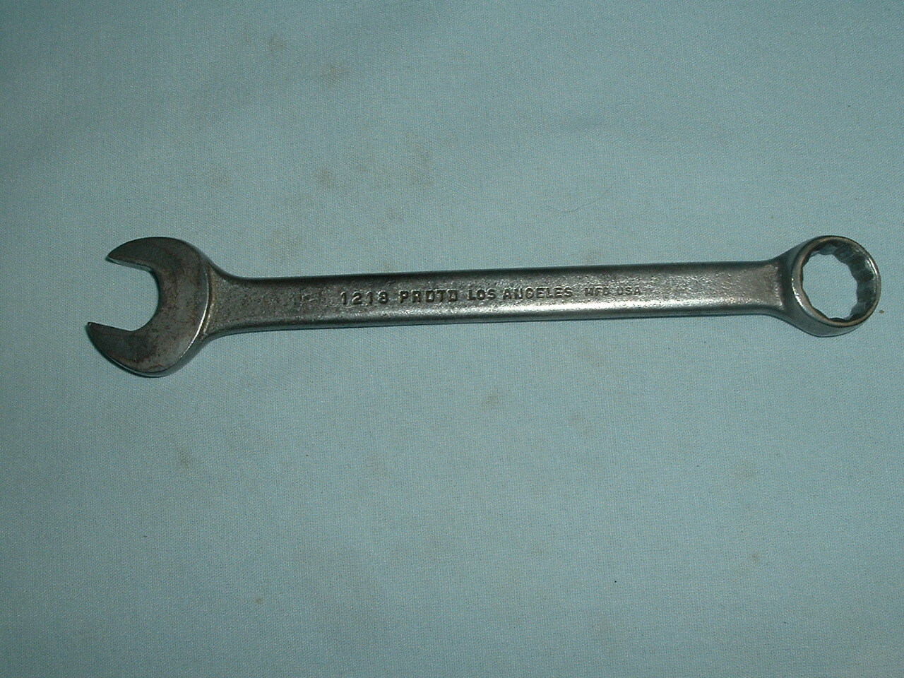 VINTAGE PROTO TOOLS #1218 SAE 9/16″ INCH COMBINATION WRENCH 12 POINT MFD.U.S.A