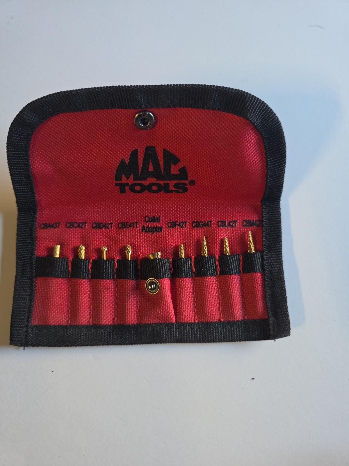 Mac Tools CB8TS 8pc Titanium Carbide Burr Set