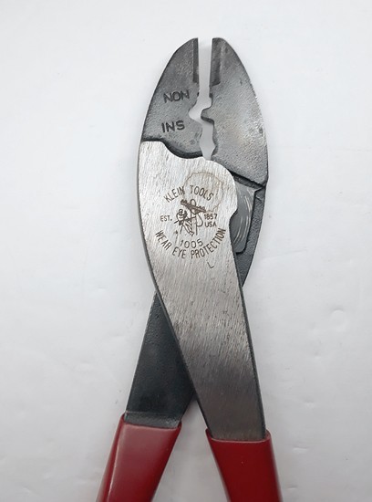 KLEIN Tools ▪️1005▪️ CRIMPING & CUTTING PLIERS 🔸️ USA 🔸️ V.CLEAN