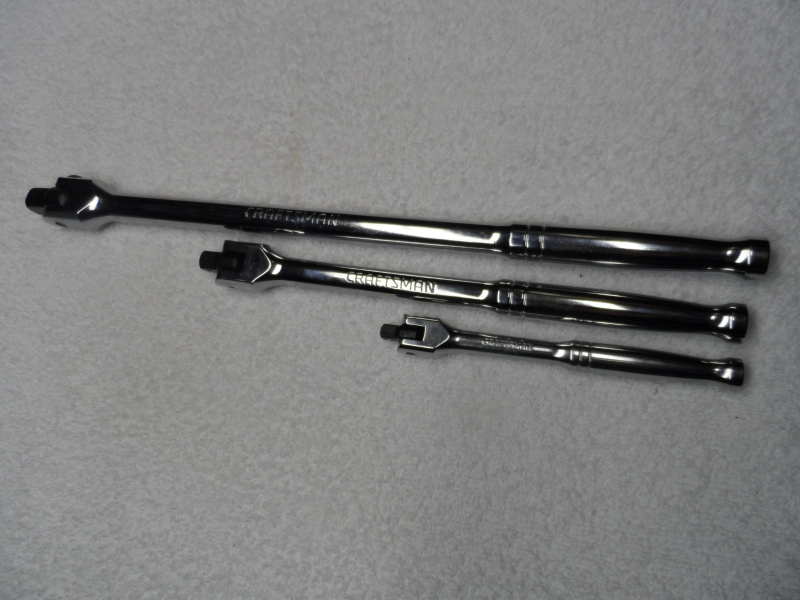 Craftsman 1/4″ 3/8″ 1/2″ Drive Polish Breaker Bar Set – Part # 11210/28269/29439